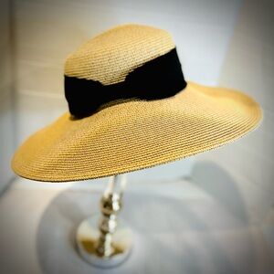 Beautiful Sun Hat wide brim NordstromRack vacation cruise beach poolside Easter